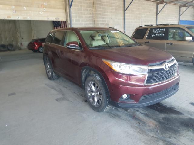 TOYOTA HIGHLANDER 2015 5tdzkrfh8fs089132