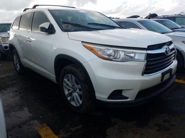 TOYOTA HIGHLANDER 2016 5tdzkrfh8gs145006