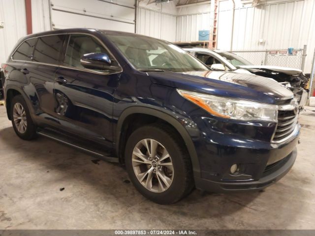 TOYOTA HIGHLANDER 2016 5tdzkrfh8gs155874