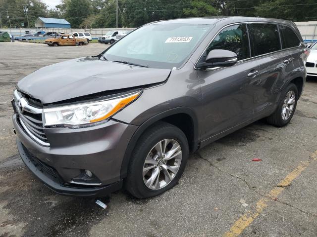 TOYOTA HIGHLANDER 2016 5tdzkrfh8gs185523