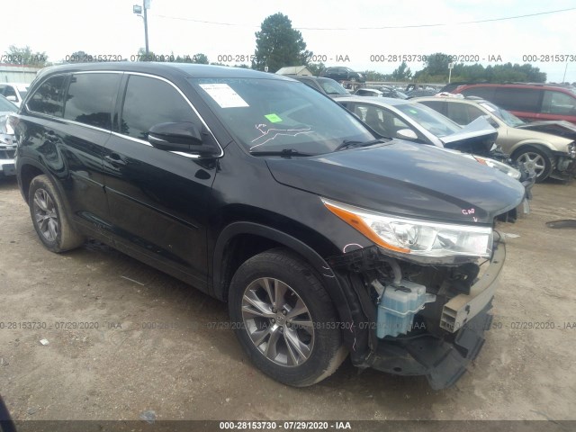 TOYOTA HIGHLANDER 2014 5tdzkrfh9es006726