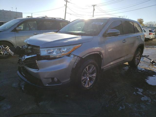 TOYOTA HIGHLANDER 2014 5tdzkrfh9es008332