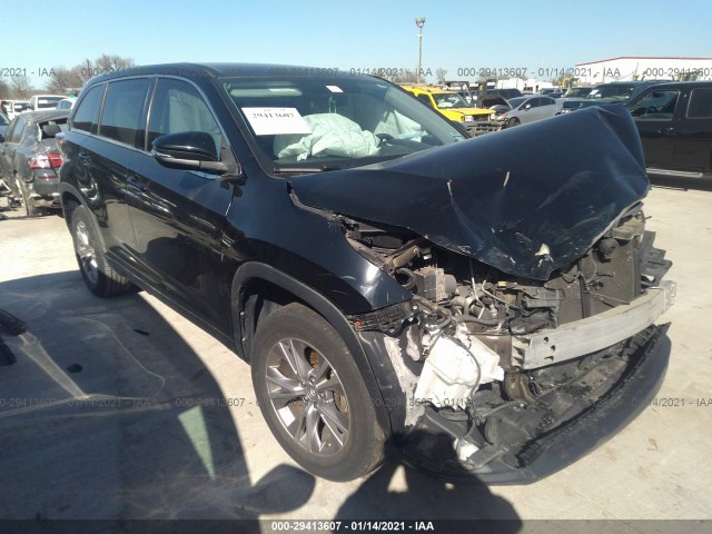 TOYOTA HIGHLANDER 2015 5tdzkrfh9fs038691