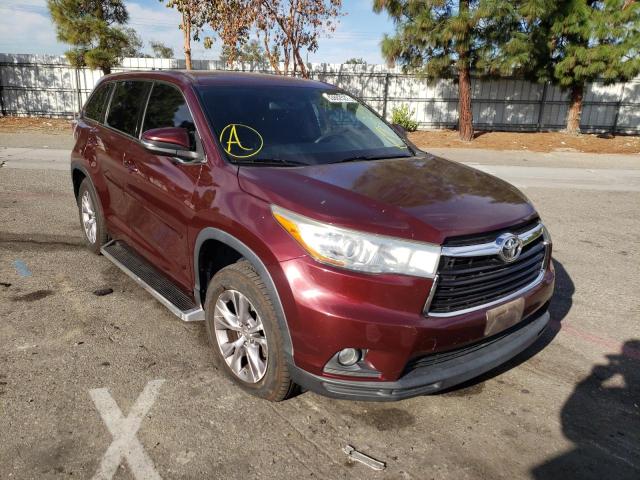 TOYOTA HIGHLANDER 2015 5tdzkrfh9fs061856