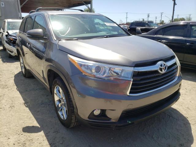 TOYOTA HIGHLANDER 2015 5tdzkrfh9fs087695