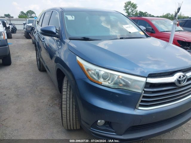 TOYOTA HIGHLANDER 2015 5tdzkrfh9fs090970