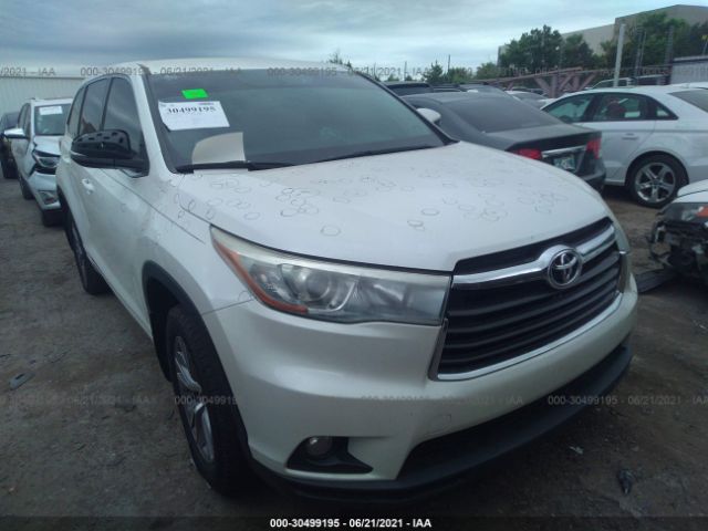 TOYOTA HIGHLANDER 2015 5tdzkrfh9fs093688