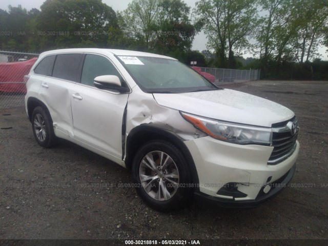 TOYOTA HIGHLANDER 2015 5tdzkrfh9fs108867