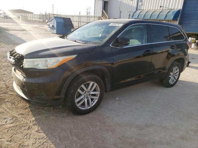 TOYOTA HIGHLANDER 2014 5tdzkrfhxes013636