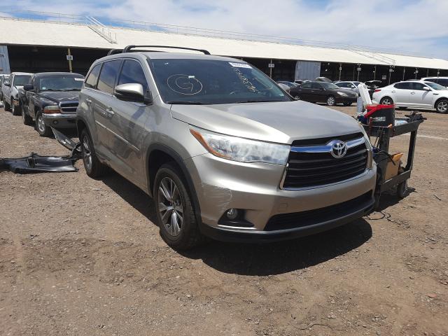 TOYOTA HIGHLANDER 2015 5tdzkrfhxfs077225