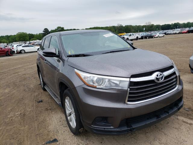 TOYOTA HIGHLANDER 2015 5tdzkrfhxfs092095