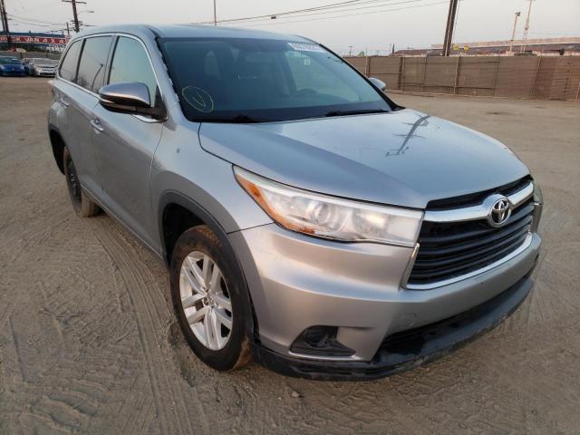 TOYOTA HIGHLANDER 2015 5tdzkrfhxfs109901