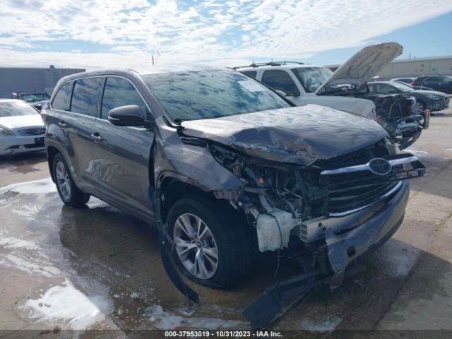 TOYOTA HIGHLANDER 2016 5tdzkrfhxgs178721