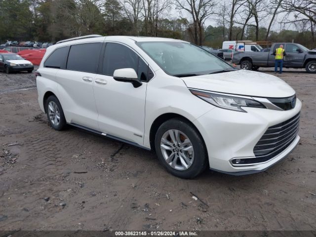 TOYOTA SIENNA 2021 5tdzrkec0ms041677