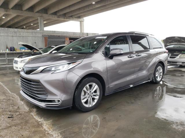 TOYOTA SIENNA LIM 2021 5tdzrkec0ms042277