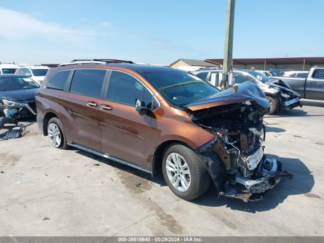 TOYOTA SIENNA 2023 5tdzrkec8ps167242