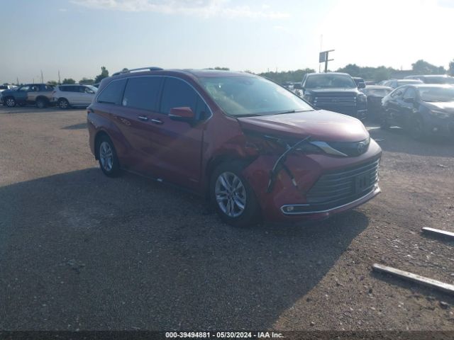 TOYOTA SIENNA 2021 5tdzrkec9ms052130