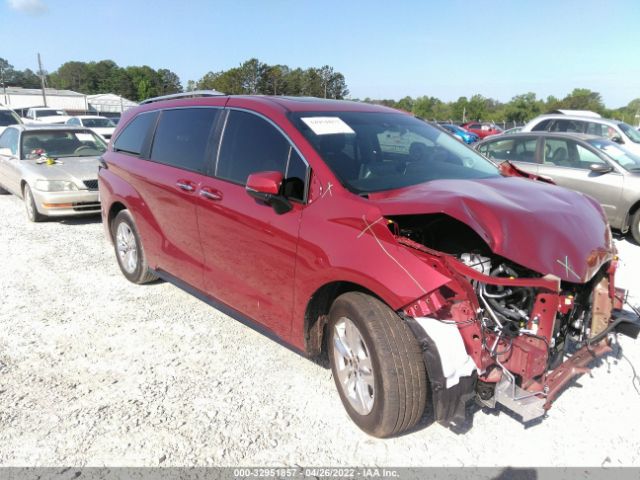 TOYOTA SIENNA 2022 5tdzrkec9ns103613