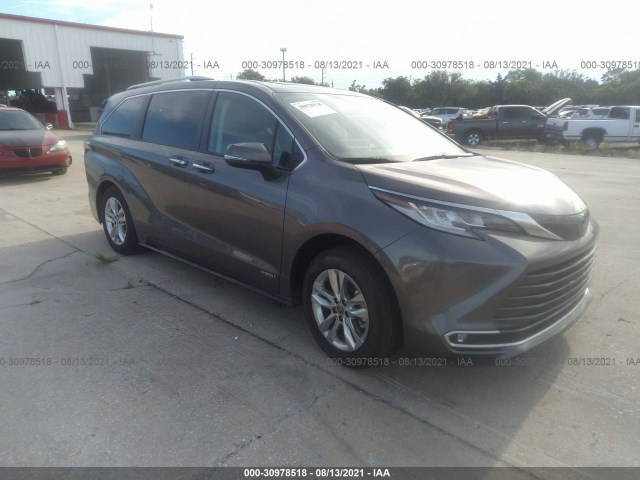 TOYOTA SIENNA 2021 5tdzrkecxms037538