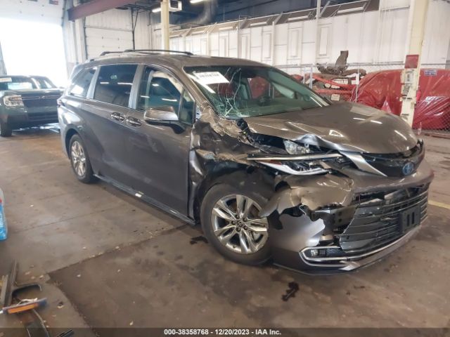 TOYOTA SIENNA 2023 5tdzskfc0ps082155