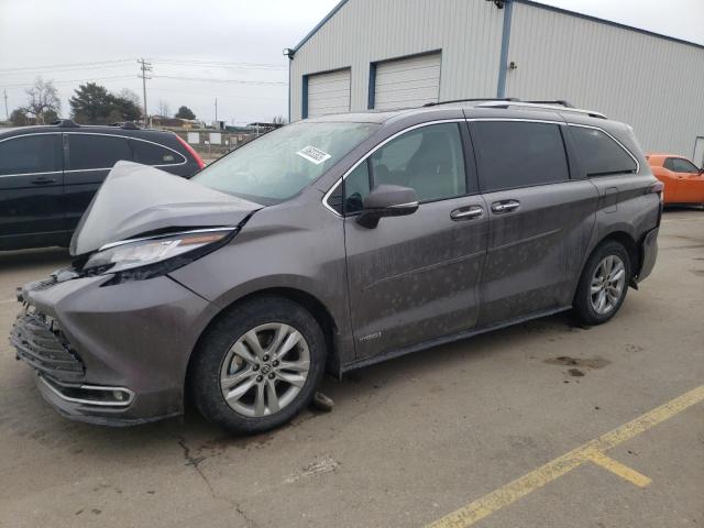 TOYOTA SIENNA LIM 2021 5tdzskfc4ms032533