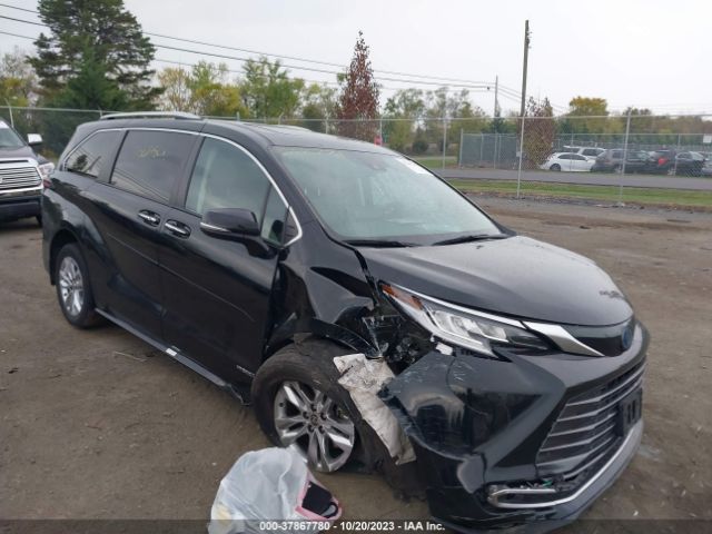 TOYOTA SIENNA 2021 5tdzskfc9ms020815