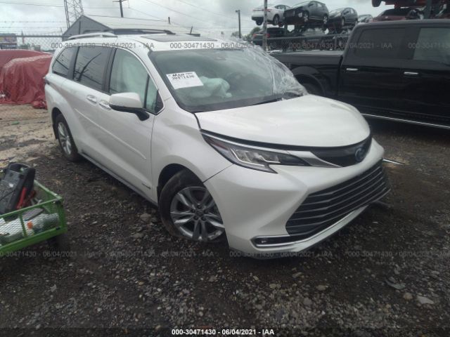 TOYOTA SIENNA 2021 5tdzskfcxms008267