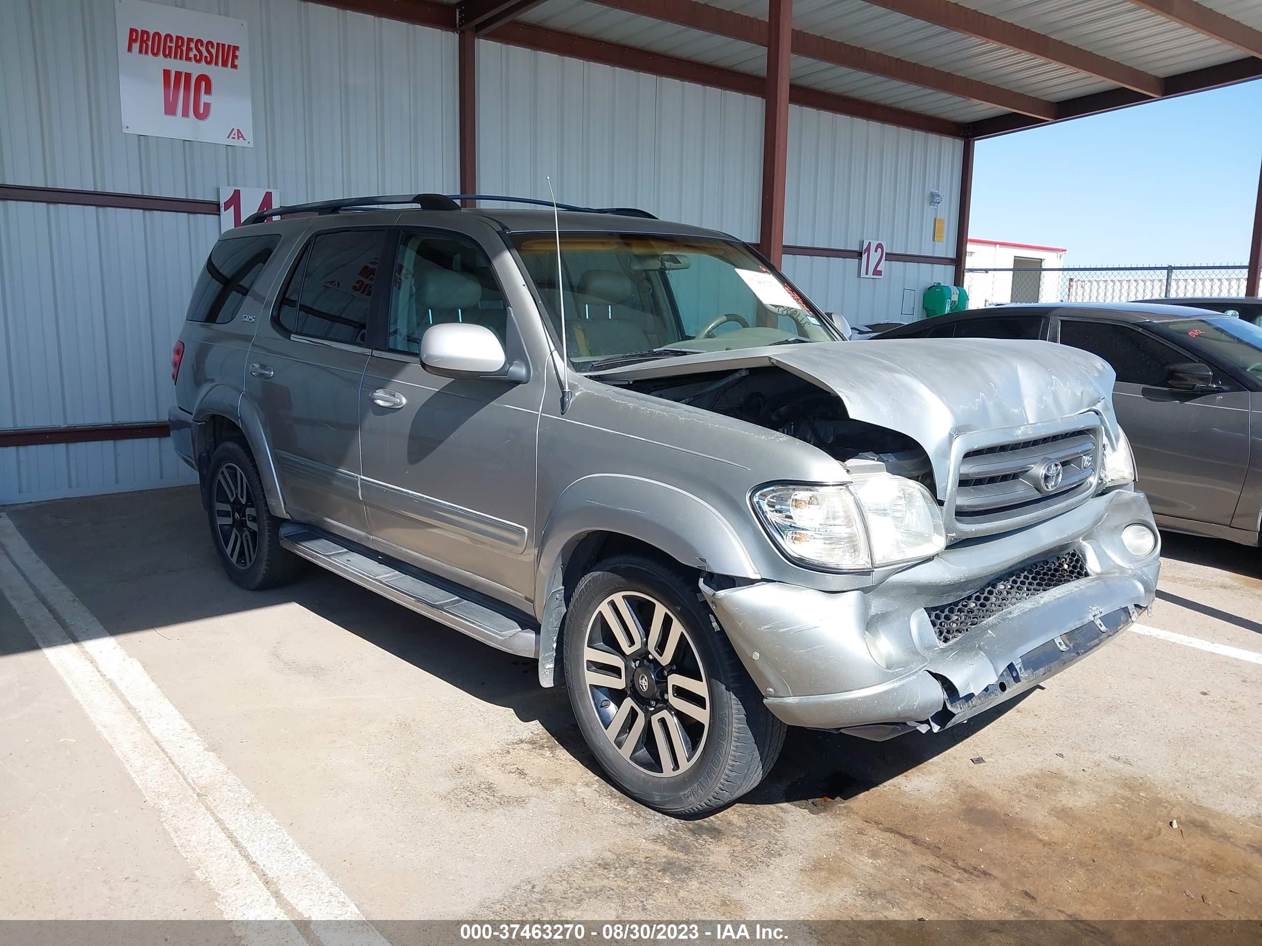 TOYOTA SEQUOIA 2004 5tdzt34a04s236251