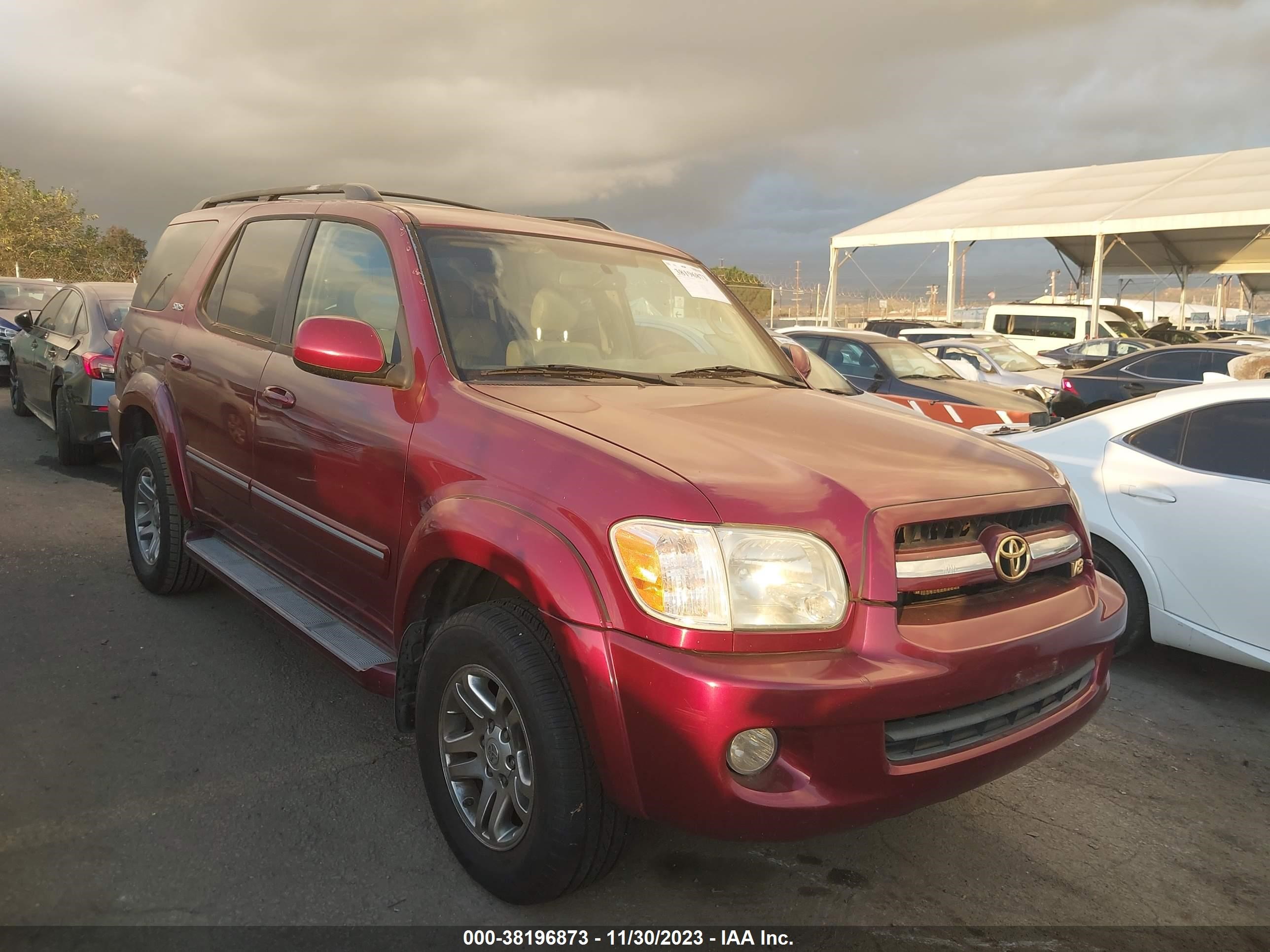 TOYOTA SEQUOIA 2007 5tdzt34a07s289648