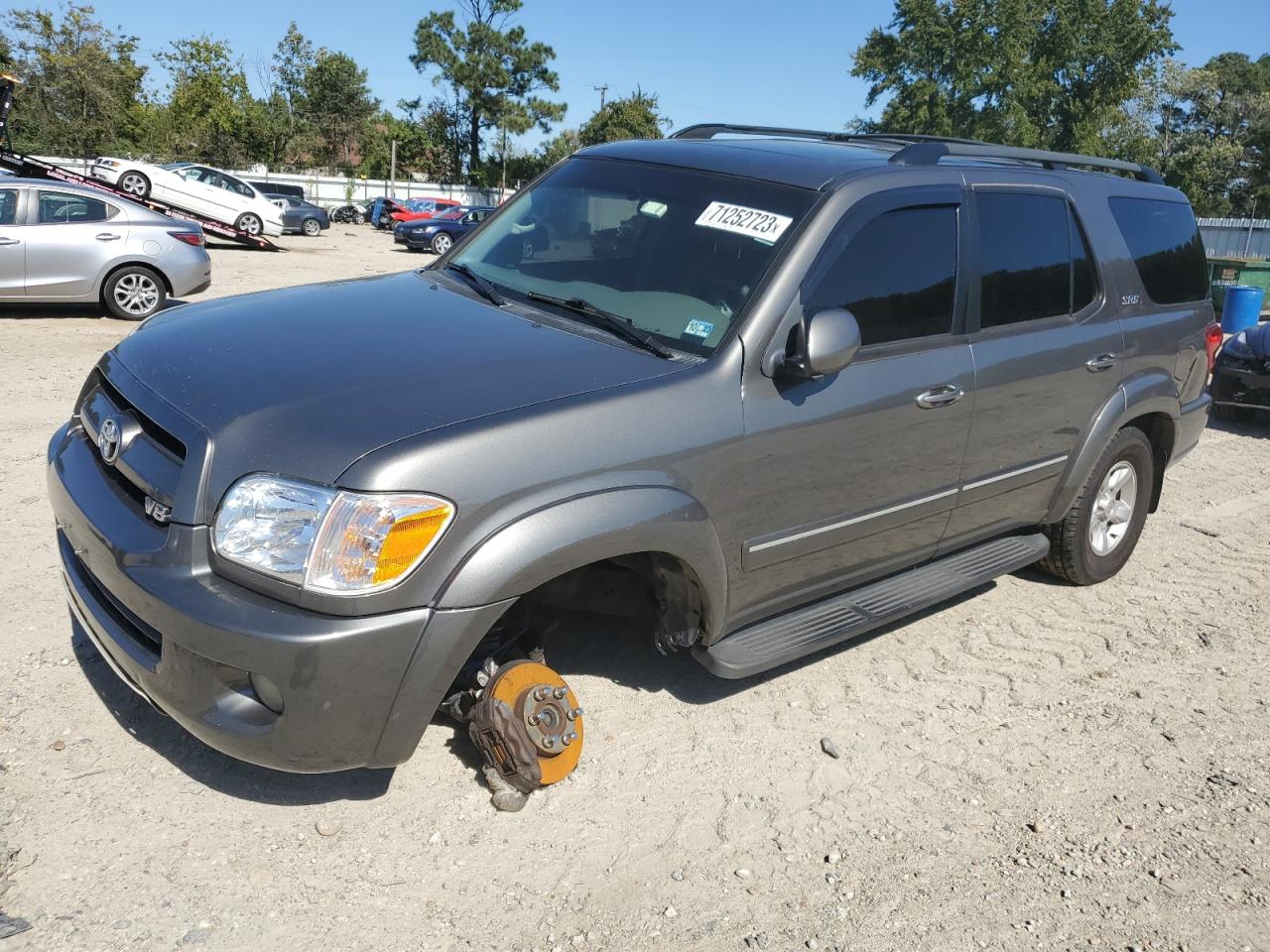 TOYOTA SEQUOIA 2007 5tdzt34a07s291884