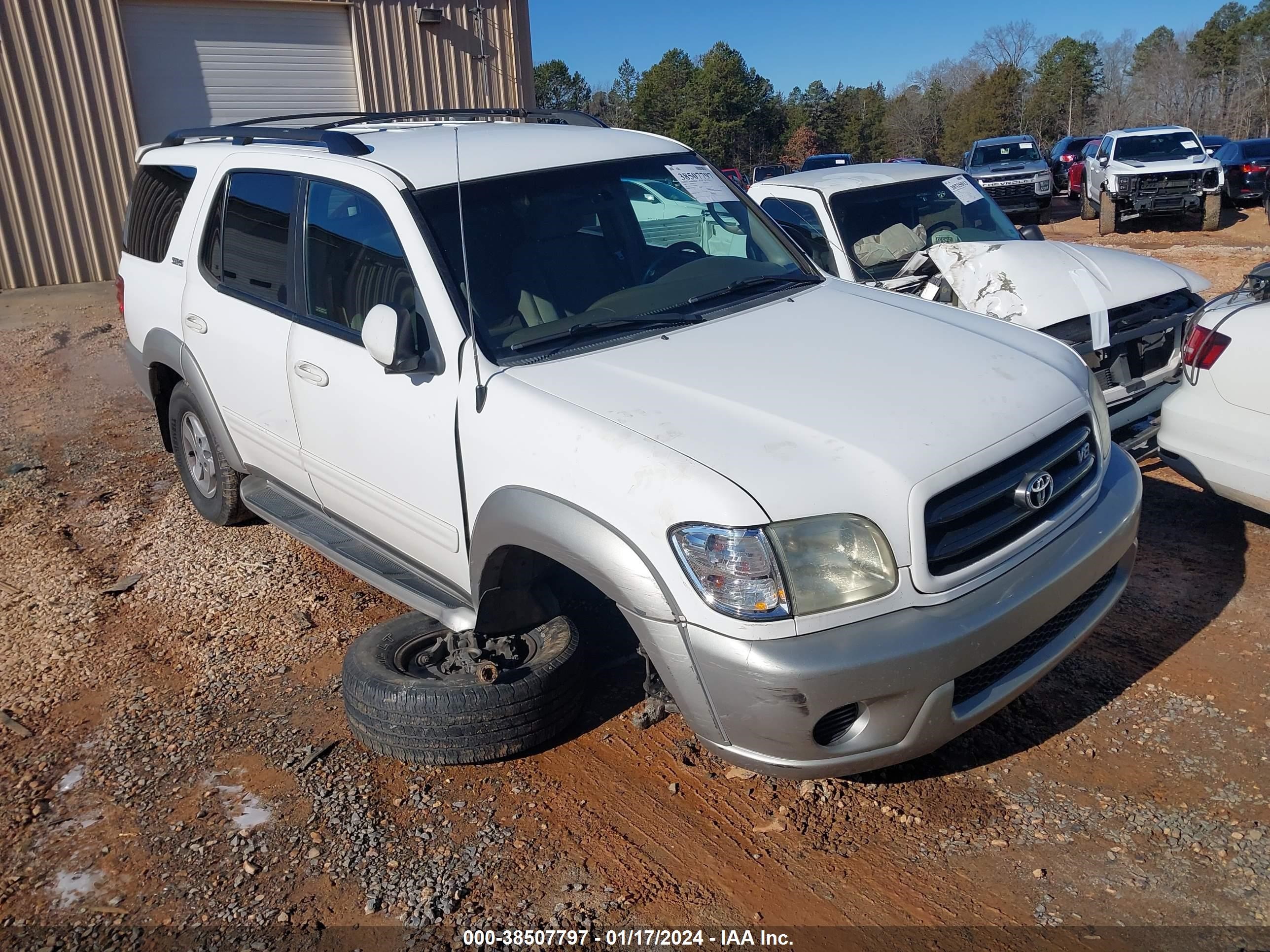 TOYOTA SEQUOIA 2003 5tdzt34a13s143642