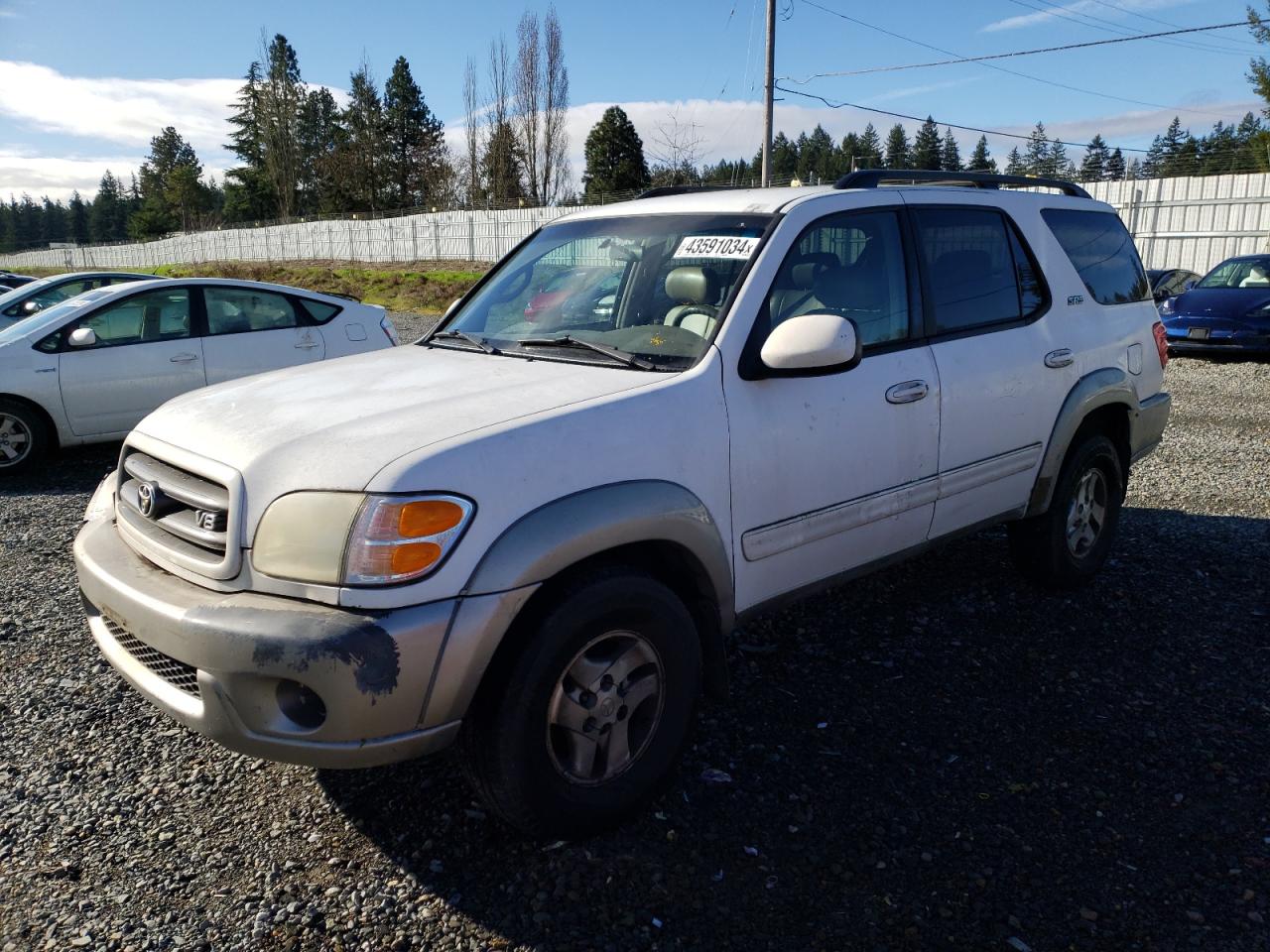 TOYOTA SEQUOIA 2004 5tdzt34a14s227431