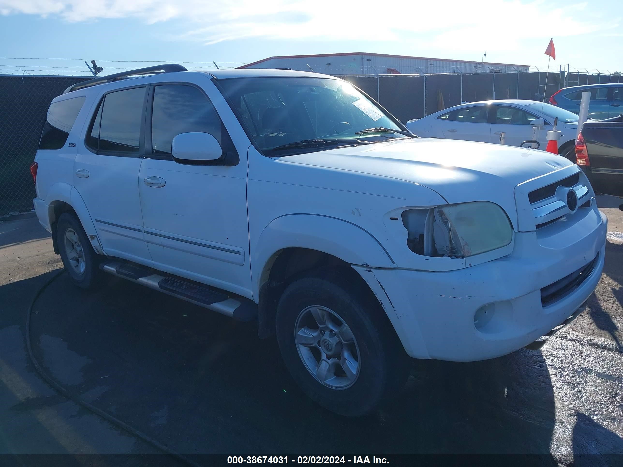 TOYOTA SEQUOIA 2006 5tdzt34a16s267026