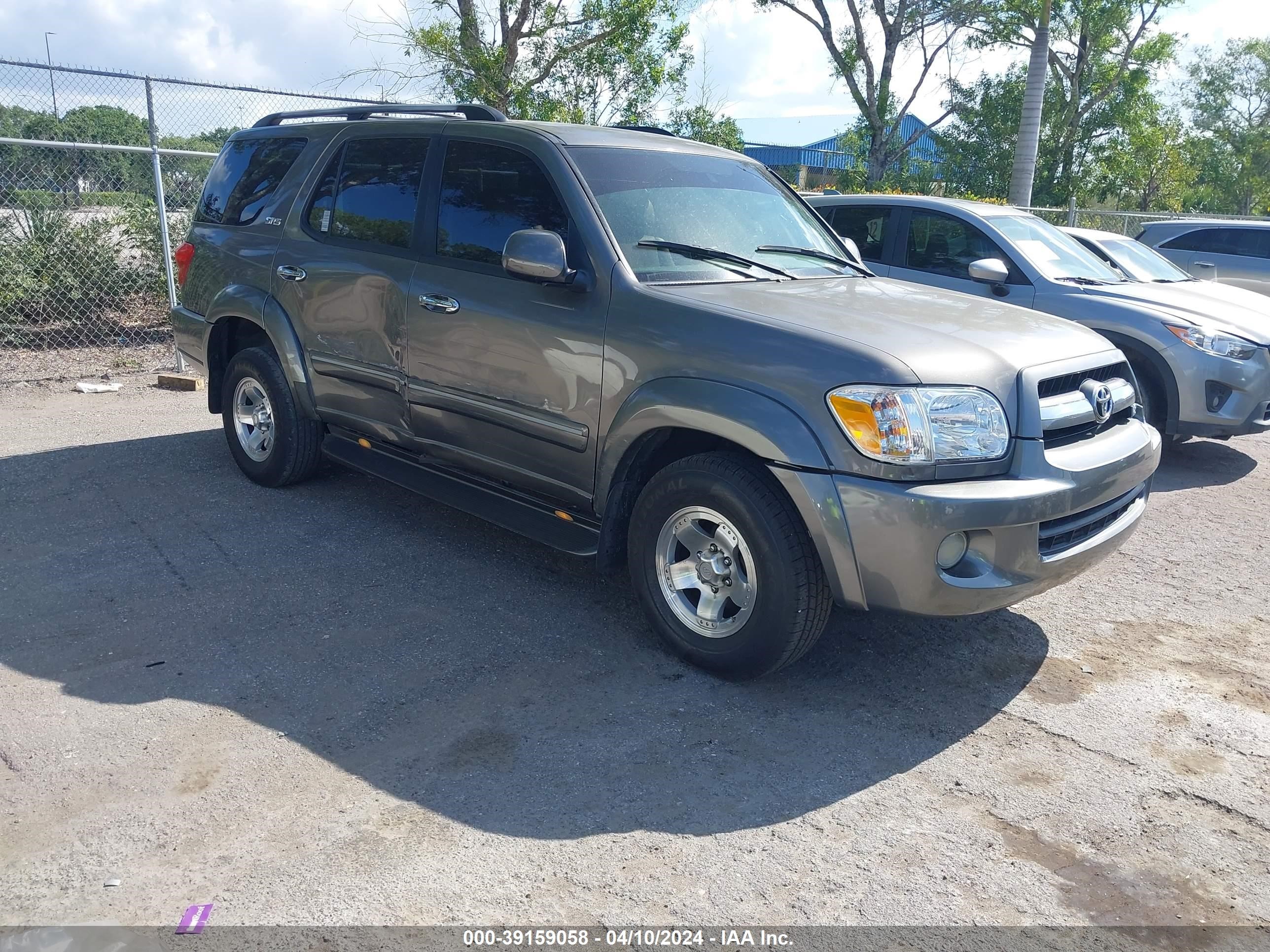 TOYOTA SEQUOIA 2006 5tdzt34a16s271478