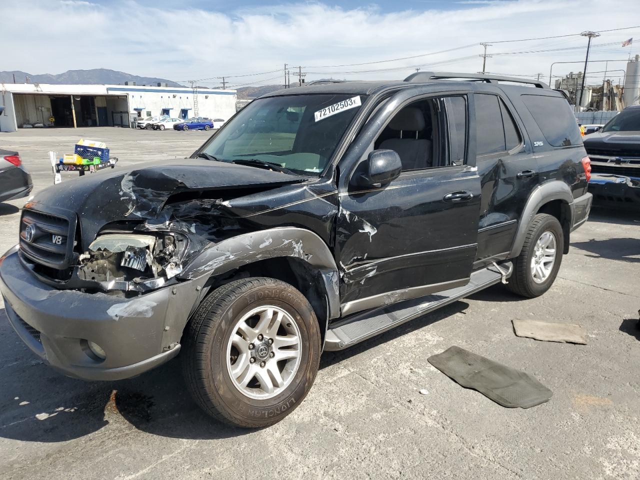 TOYOTA SEQUOIA 2004 5tdzt34a24s205616