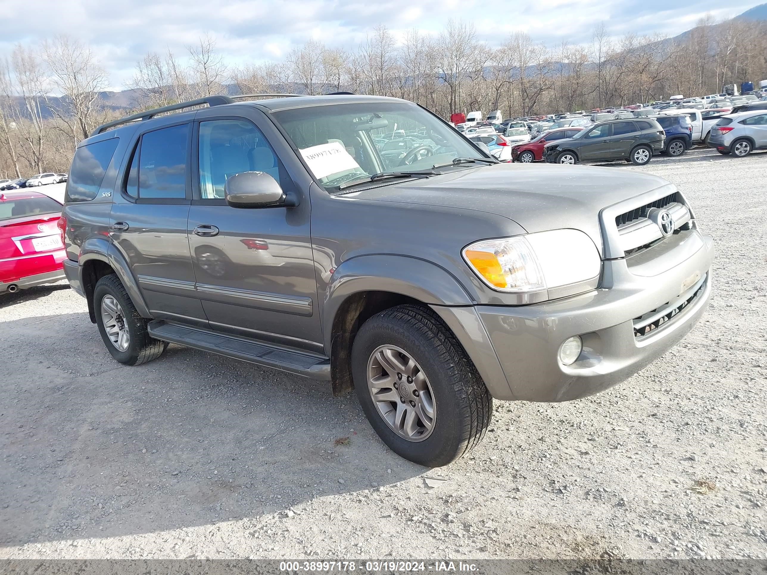 TOYOTA SEQUOIA 2006 5tdzt34a26s270565