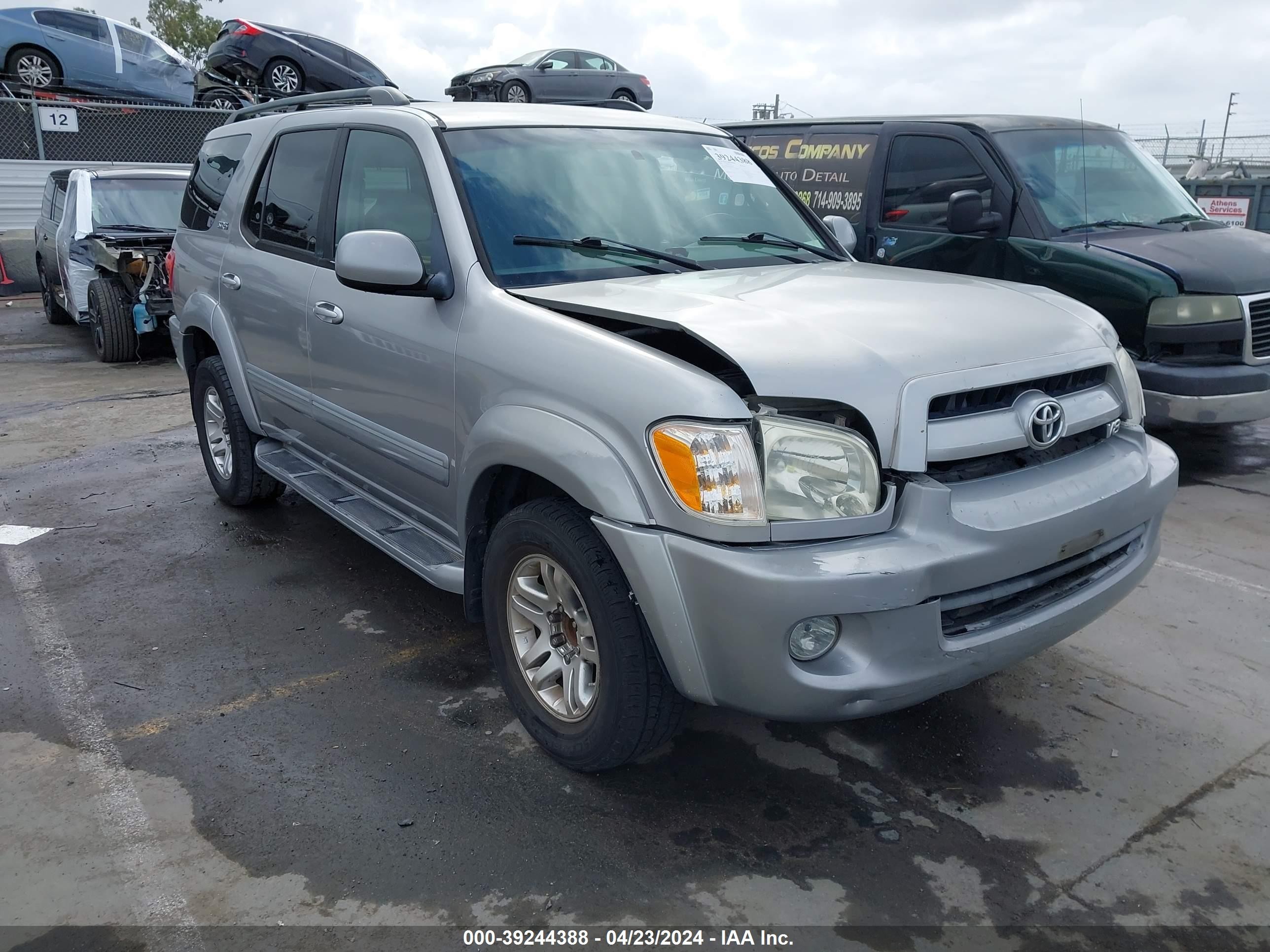 TOYOTA SEQUOIA 2007 5tdzt34a27s287710