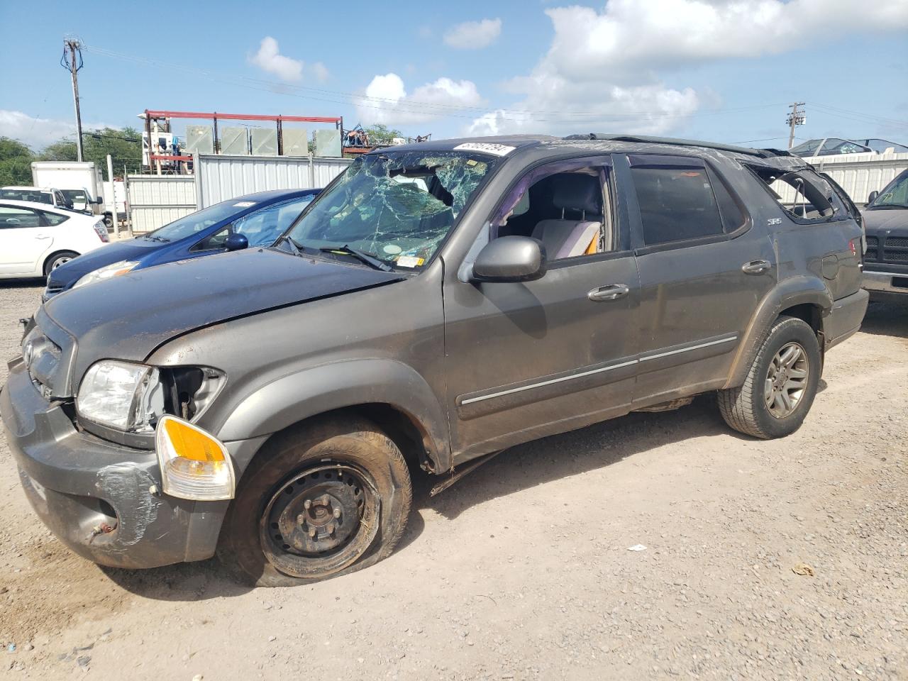 TOYOTA SEQUOIA 2007 5tdzt34a27s289442