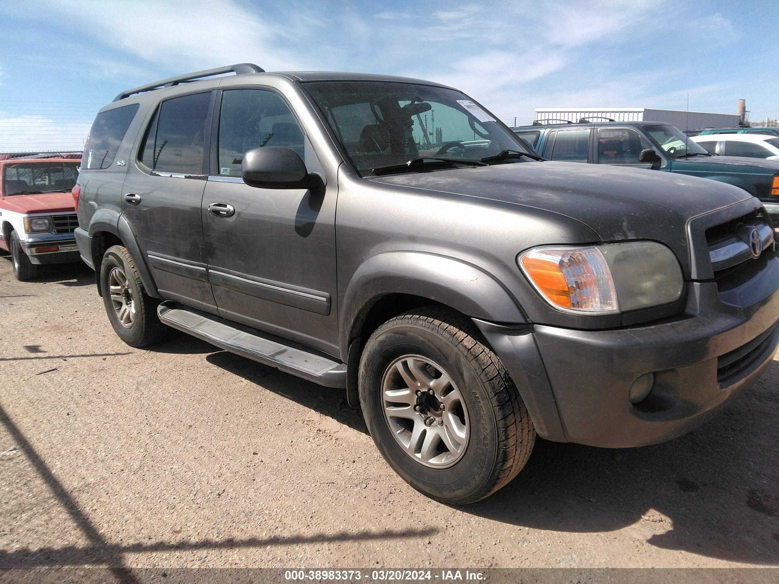 TOYOTA SEQUOIA 2005 5tdzt34a35s263347