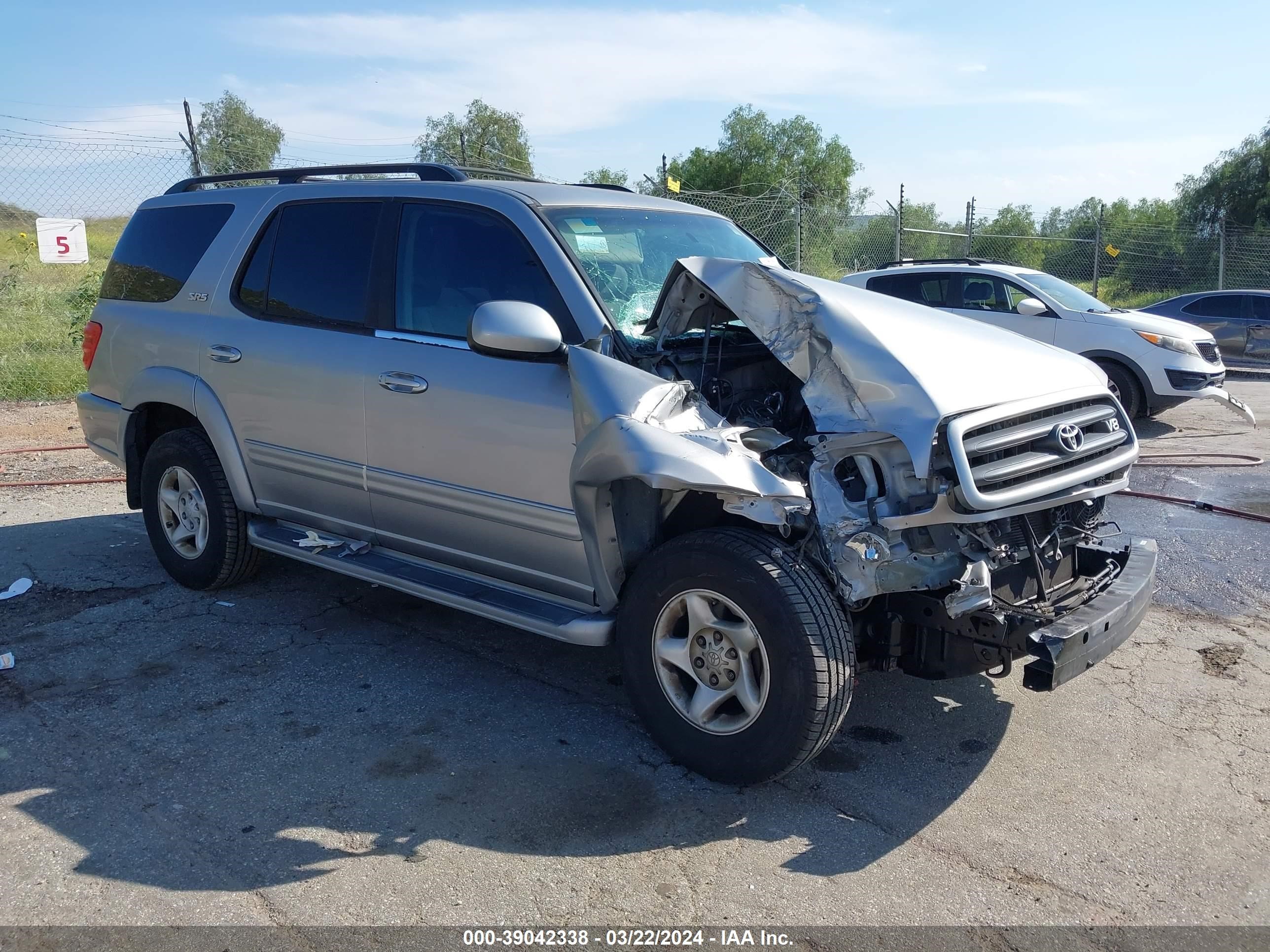 TOYOTA SEQUOIA 2001 5tdzt34a41s034783