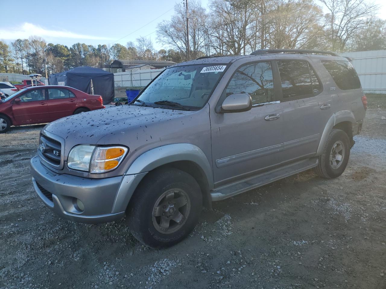 TOYOTA SEQUOIA 2002 5tdzt34a42s070443