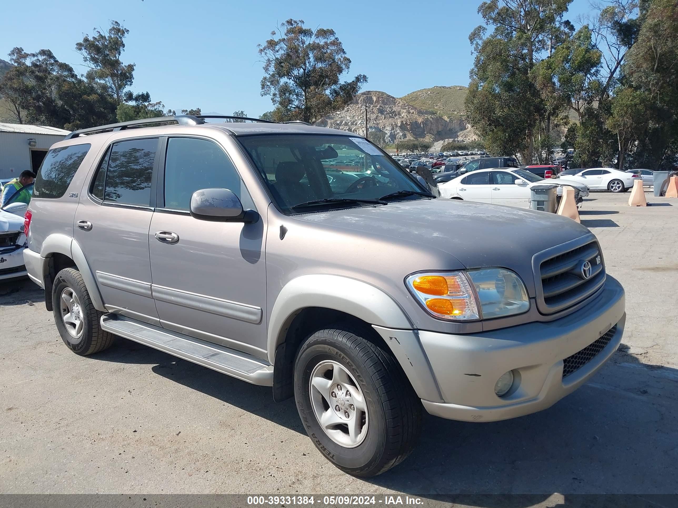 TOYOTA SEQUOIA 2002 5tdzt34a42s089445