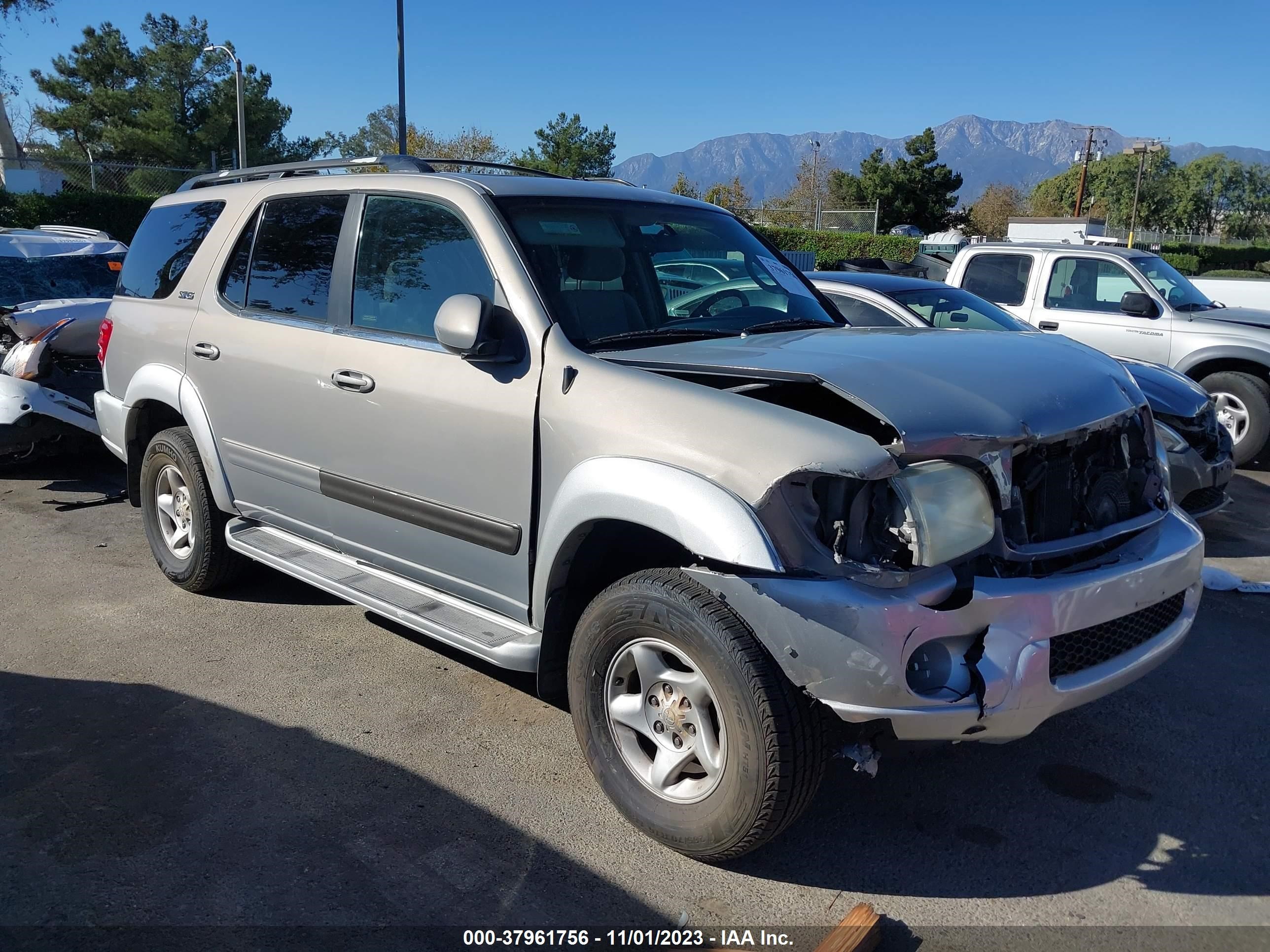 TOYOTA SEQUOIA 2002 5tdzt34a42s095875