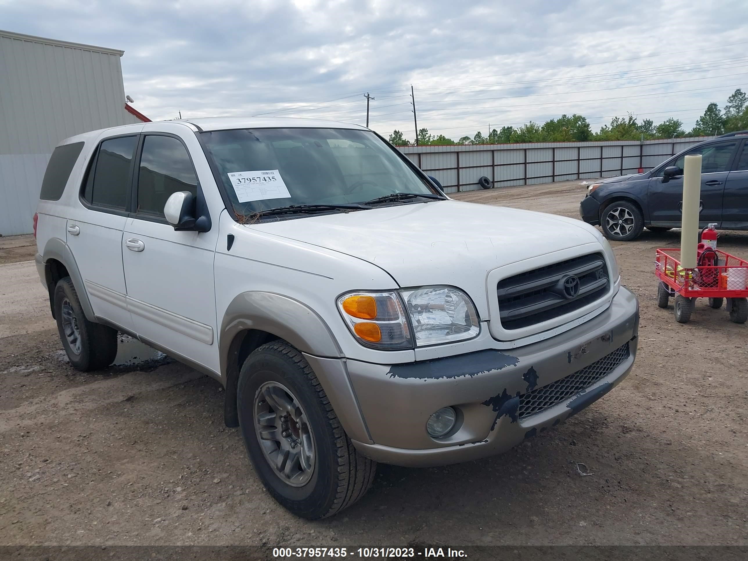 TOYOTA SEQUOIA 2003 5tdzt34a43s143005