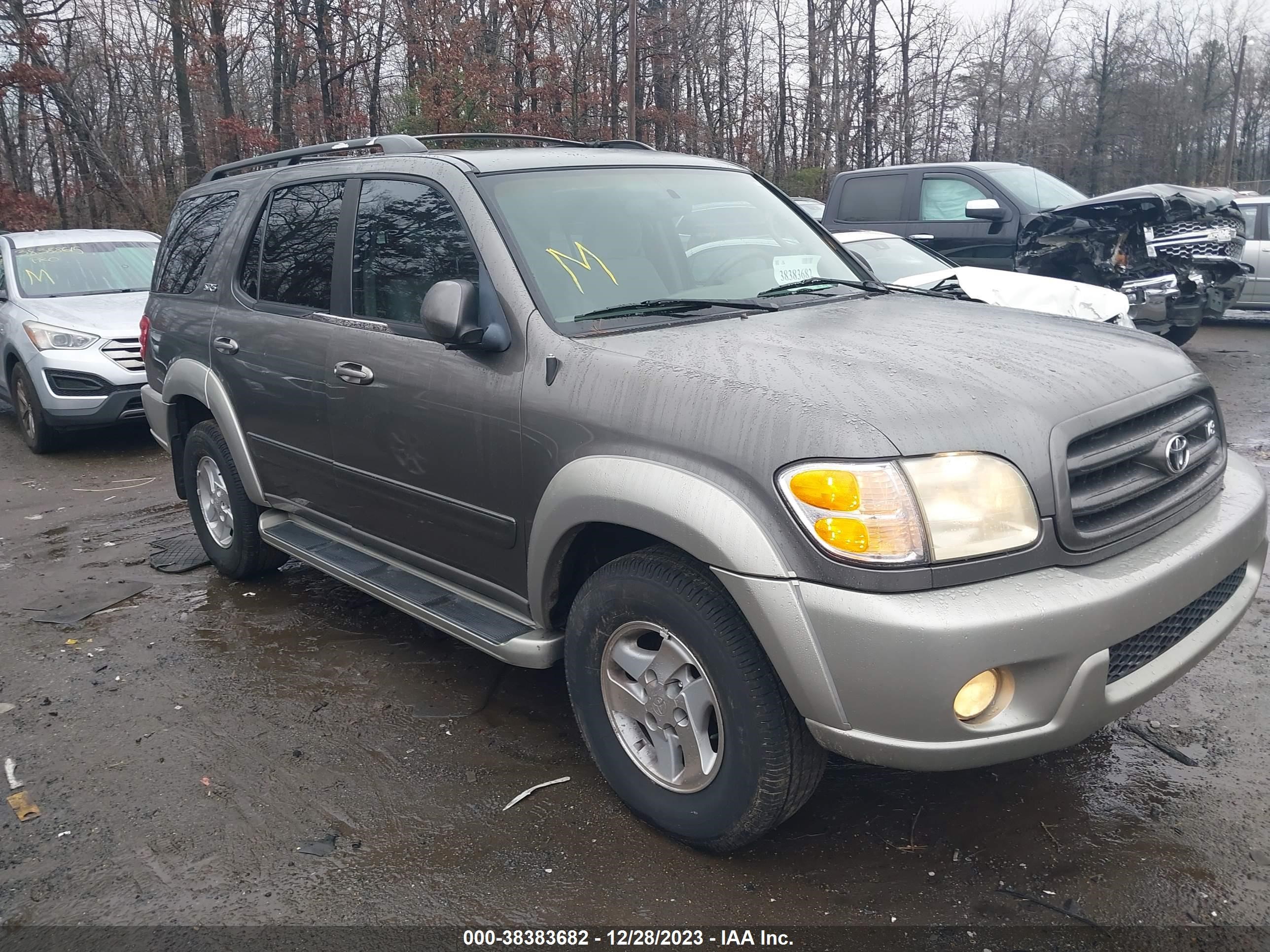 TOYOTA SEQUOIA 2003 5tdzt34a43s157812