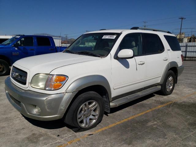 TOYOTA SEQUOIA 2003 5tdzt34a43s186419