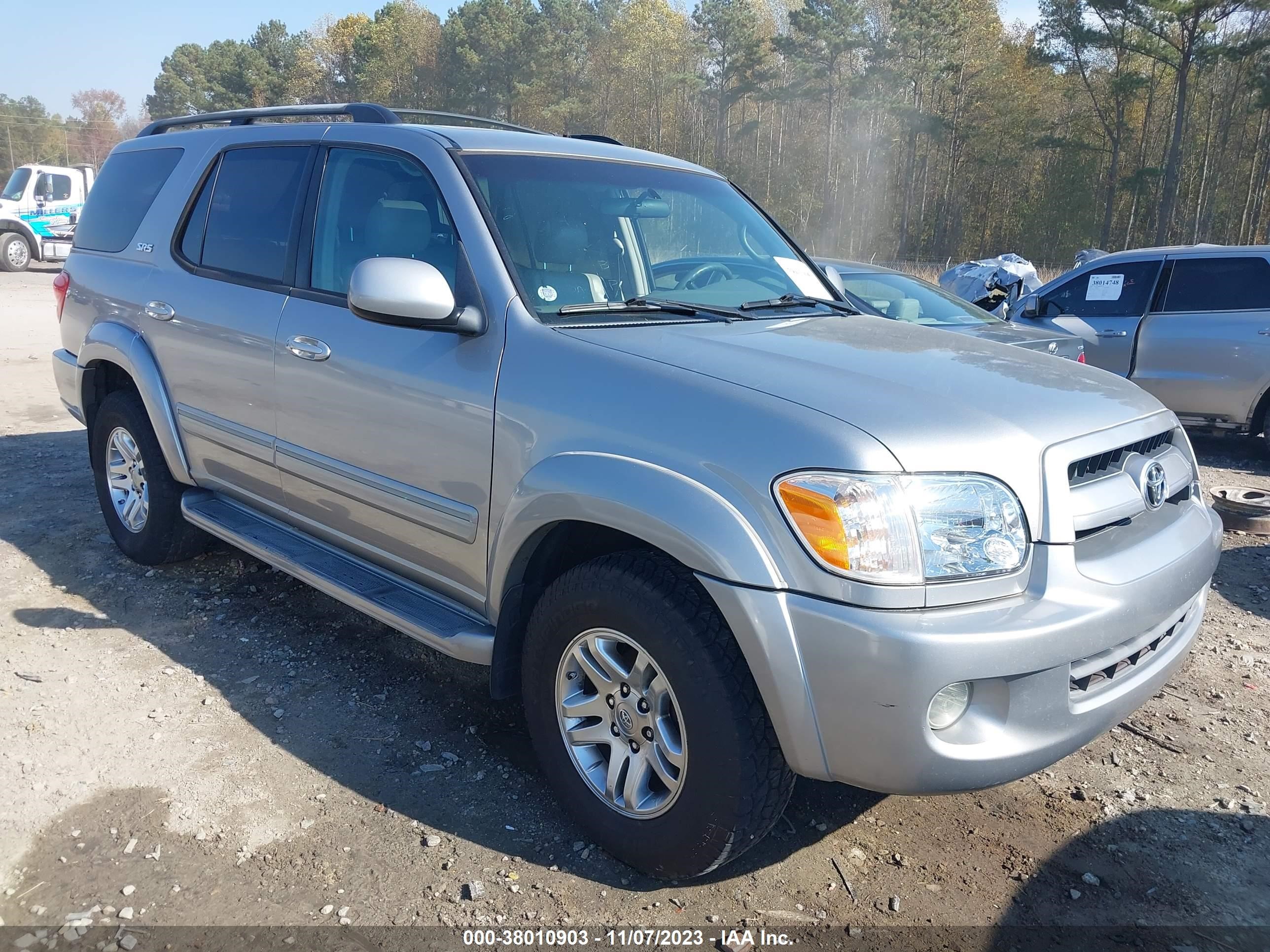 TOYOTA SEQUOIA 2007 5tdzt34a47s286218