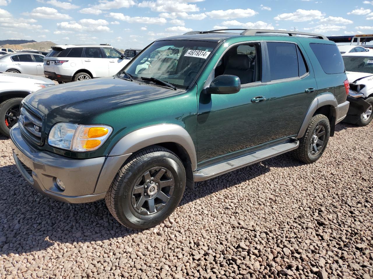 TOYOTA SEQUOIA 2003 5tdzt34a53s186381