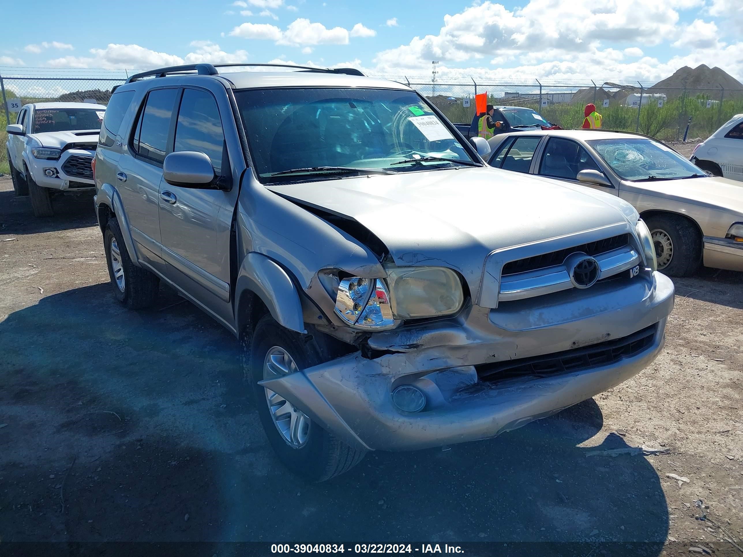 TOYOTA SEQUOIA 2005 5tdzt34a55s241334