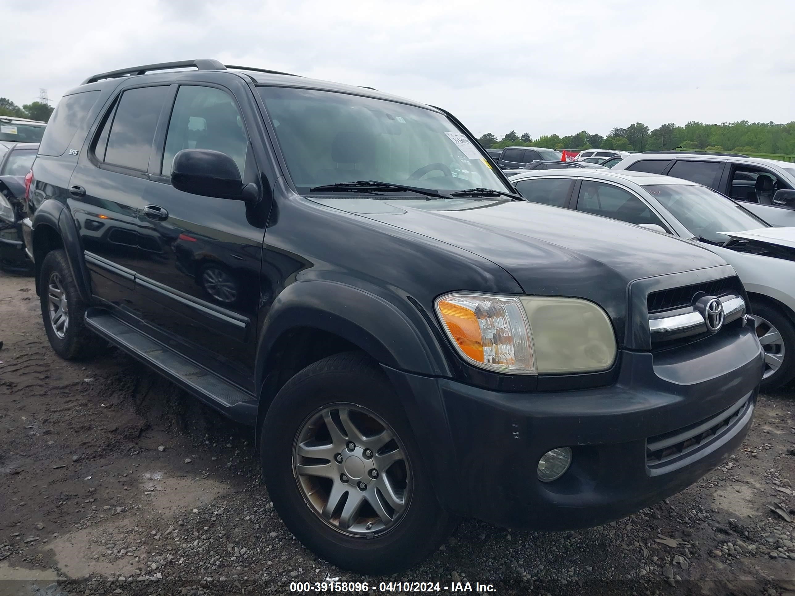 TOYOTA SEQUOIA 2005 5tdzt34a55s253726